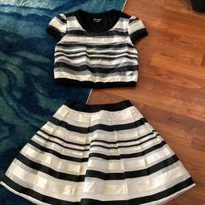 🌟 HP 🌟 NEW Bebe Y2K special occasion 2-piece dress